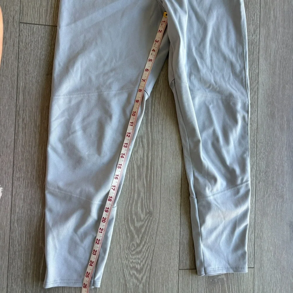 Nike Boys Light Gray Swoosh Logo Performance Vapor Select Baseball Pants Size XL